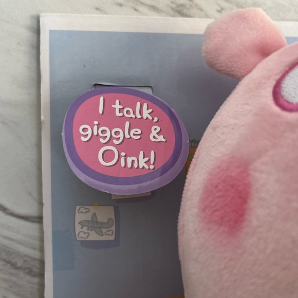 NEW Peppa Pig Hug N' Oink 12" Talking Plush - Picture 8 of 12
